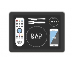 Father's Day Rectangular Serving Tray 36cm x 26cm