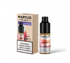 Maryliq E-liquid Peach Ice 20mg 10ml x 10