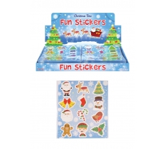 Christmas Sticker Sheets x 120 ( 5p Each )