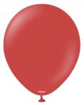 Kalisan 18" Standard Deep Red Latex Balloon 25pack