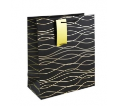Black Geo Large Bag