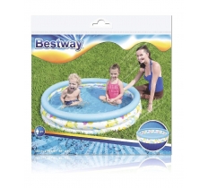 40" X 10" Coral Paddling Pool