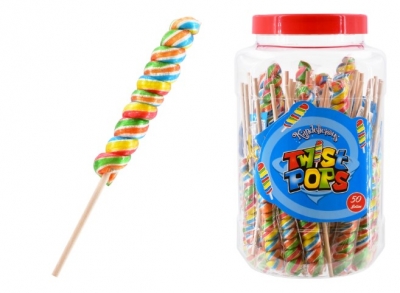 30g Twist Lolly x 50pcs (31p Each)