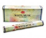 Hem White Musk 20 Incense Sticks X 6 Pack