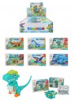 Dinosaur Block Kits 6-in-1 Assorted Designs