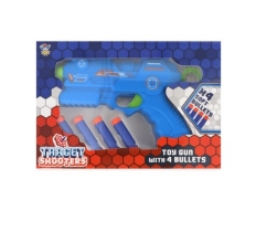 Target Shooter Foam Blaster (20cm) with 4 EVA Bullets