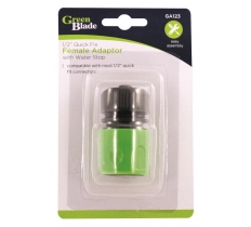 Blackspur 1/2" Quick Fix Female Adaptor With Water Stop