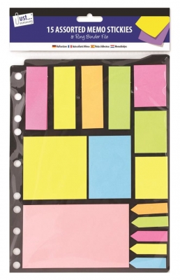 Tallon Folder Pack Of Neon Memo Stickers