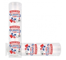 100Pc 180Cc Clear Plastic Cups