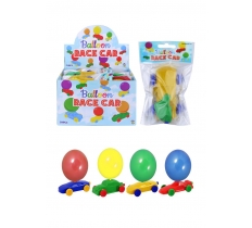 Balloon Cars (6 Assorted Colours)