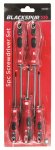 Blackspur 5 Pack Screwdriver Set