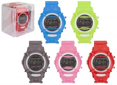 Led Neon Wrist Watch Assorted