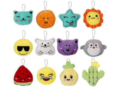 Embroidered Character Mini Value Plush 3"