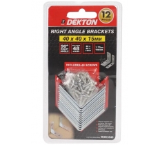 Dekton 12pcs Right Angle Bracket