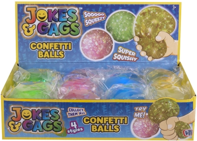 Squeeze Squishy Confetti Balls