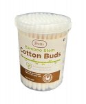 Pretty 100 Cotton Buds Bamboo Stem