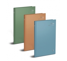 2024 A5 Page a Day Colour Block Diary (Half Page Weekends)