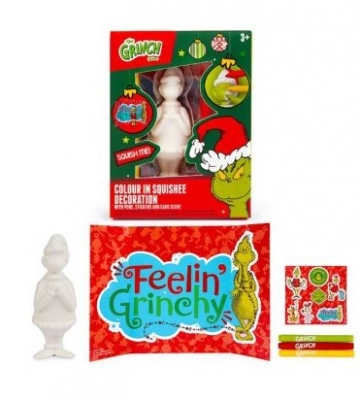 The Grinch Colour your own Squishee