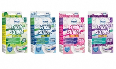 Fresh Stripes Toilet Gel