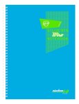 Silvine Luminous A4 Twin Wire Notebooks 75Gsm 160 Pages