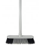 Silver Hard Broom With Handle