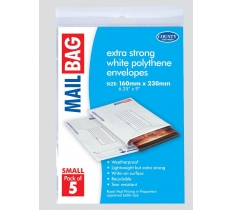 County Mail Bag Small ( 160mm X 230mm ) 5 Pack