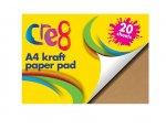 A4 Kraft Paper Pad 20 Sheets