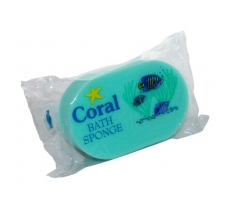 Superbright Coral Bath Sponge