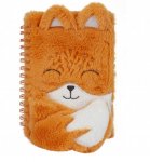 Paper Jam A5 Plush Notebook Kuwai Fox Design