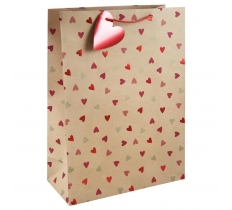 Kraft Hearts XL Bag