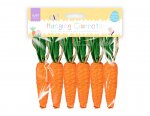 Easter Hanging Carrots 6pk