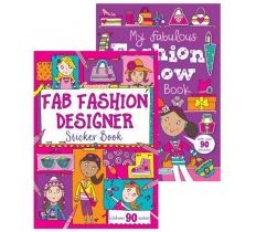 Fashion Sticker Books ( Zero Vat )