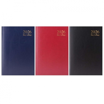 2026 A5 Diary Day To View Value Range