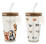 Glass Sipper with Straw 400ML
