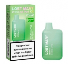 Lost Mary BM600 Prefilled Pod Kit Double Apple X 10 Pack
