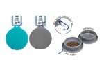 Smart Choice Double Collapsible Pet Bowl With Clip