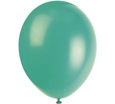 12" Premium Latex Balloons 10 Pack Fern Green