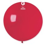 Gemar 31" 1 Latex Balloon G30 Red #005