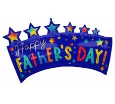86X48CM HAPPY FATHERS DAY BALLOON