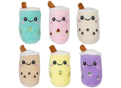 Milk Bubble Tea Cup Value Plush 3"
