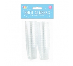 Plastic Shot Glasses 50 Pack