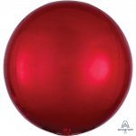 16" Orbz Red Foil Balloon