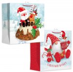 Christmas Santa X/pud & Gonk Giant Square Bag