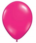12" Premium Latex Balloons Fuchsia Pack Of 10