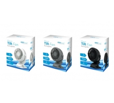 Clip-On Tilt Rechargeable Fan