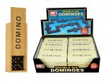 Dominoes In Wooden Box 6"