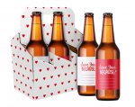 Valentines Day Beer Carrier Box