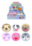 Squishy Squeeze Animal Face Ball