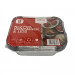 Foil Containers & Lids 8 Pack No 2