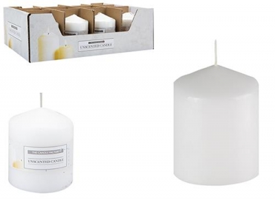 Unscented Pillar Candle 7.5cm